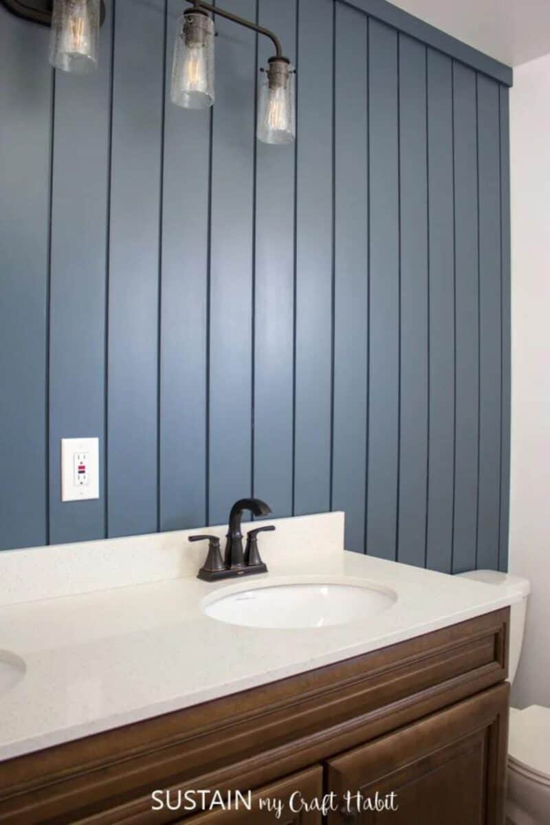 9 Gorgeous Shiplap Bathroom Wall Ideas