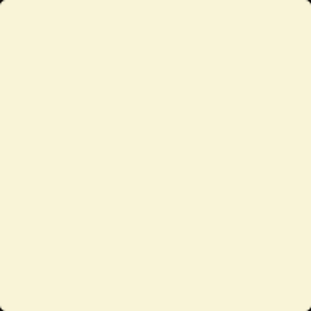 A swatch of Benjamin Moore Featherbed.