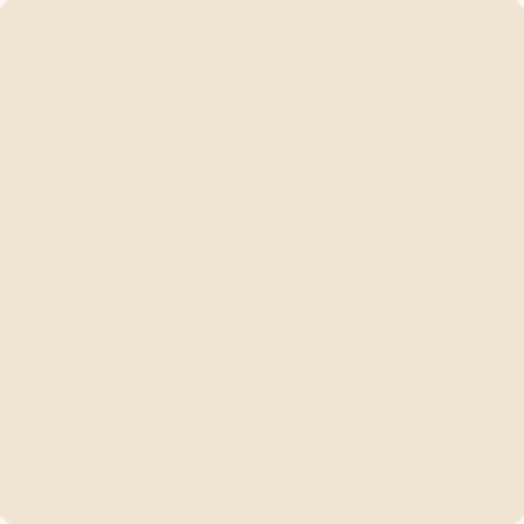 A swatch of Benjamin Moore Indian White.