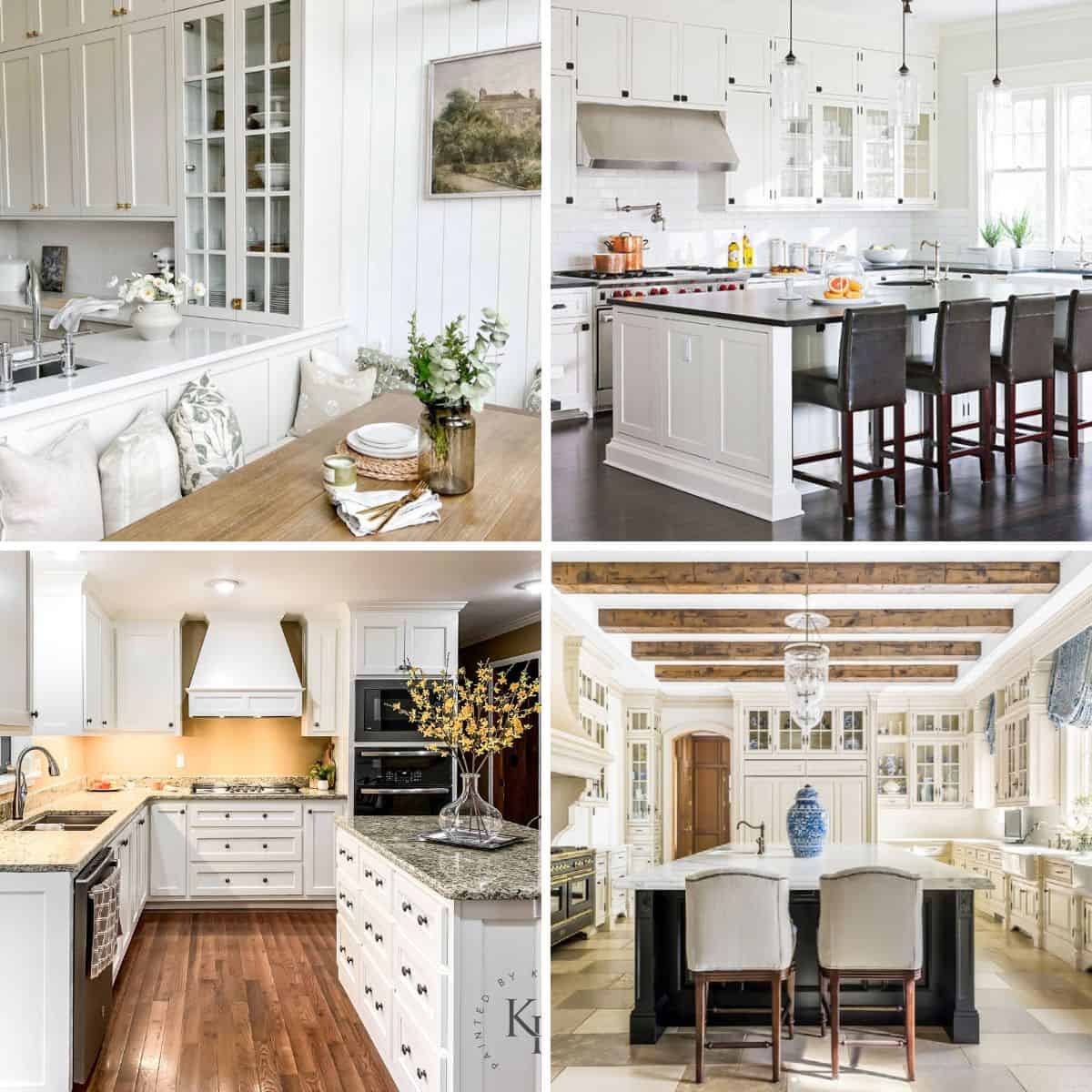 Cream Kitchen Cabinets:  The Best 11 Colors