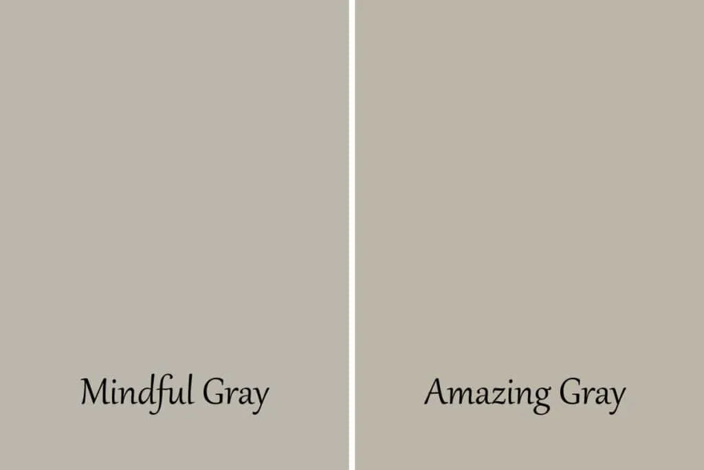 Amazing Mindful Gray Vs Repose Gray Photos