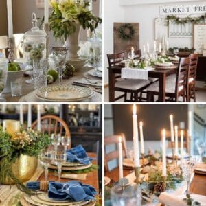 Cozy Winter Dining Table Decor Ideas for a Warm & Inviting Home