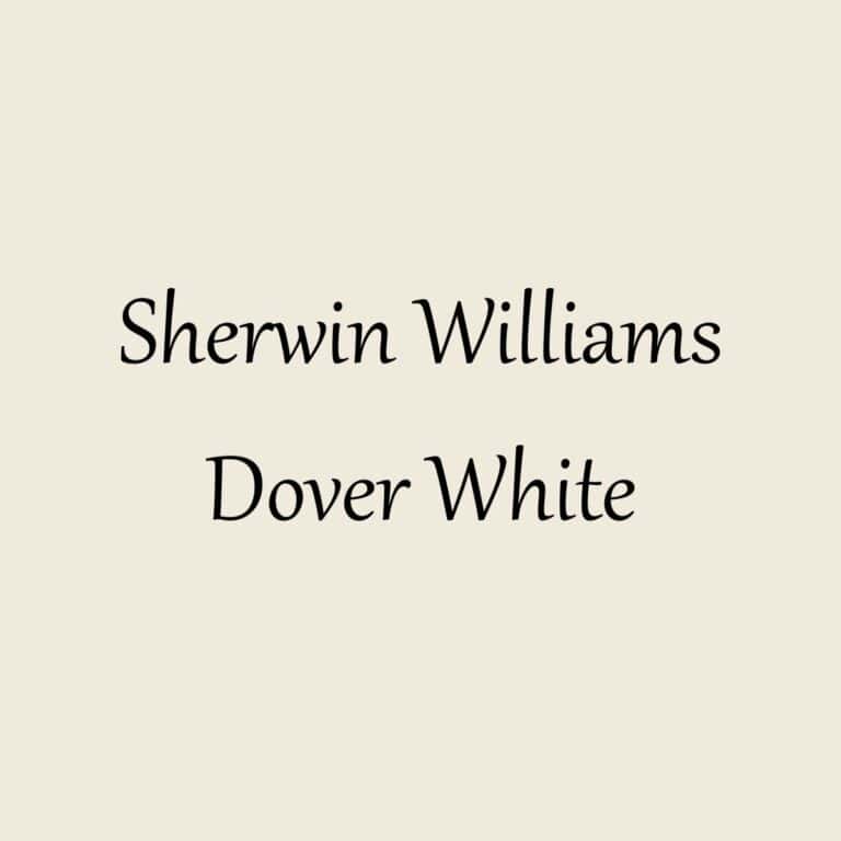 Sherwin Williams Dover White