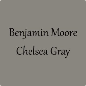 Chelsea Gray by Benjamin Moore