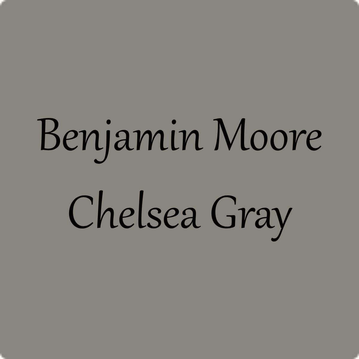 Chelsea Gray by Benjamin Moore