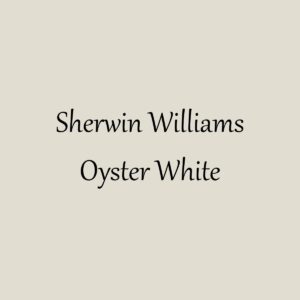 Sherwin Williams Oyster White