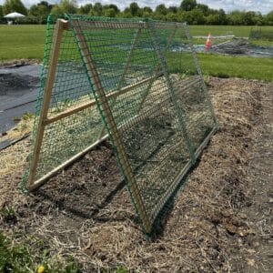 DIY A-Frame Trellis For The Garden