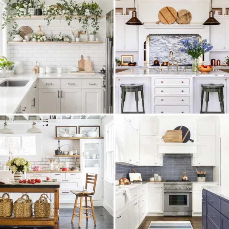 How to Decorate the Top of Kitchen Cabinets