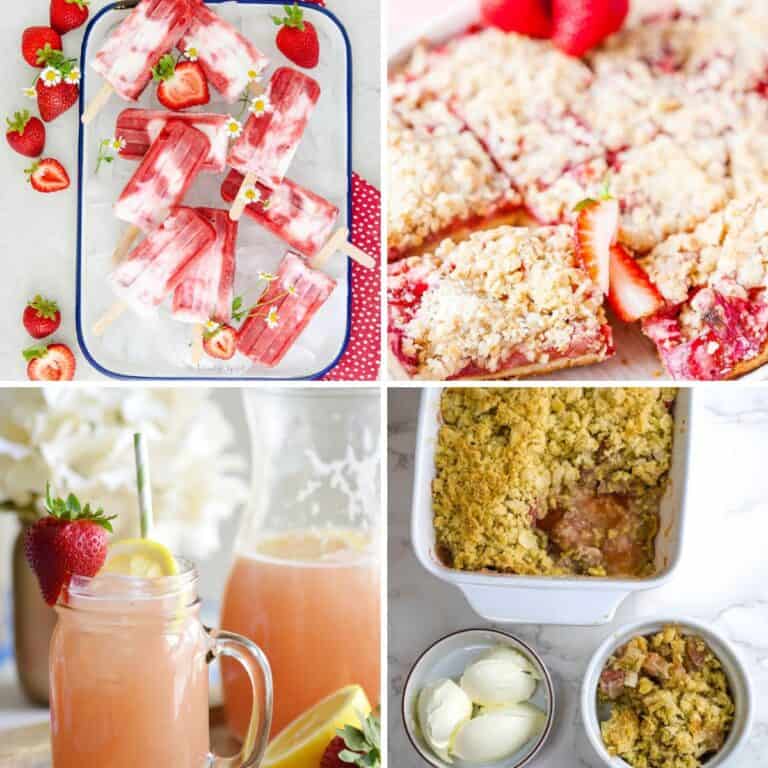 Amazing Strawberry Rhubarb Recipes