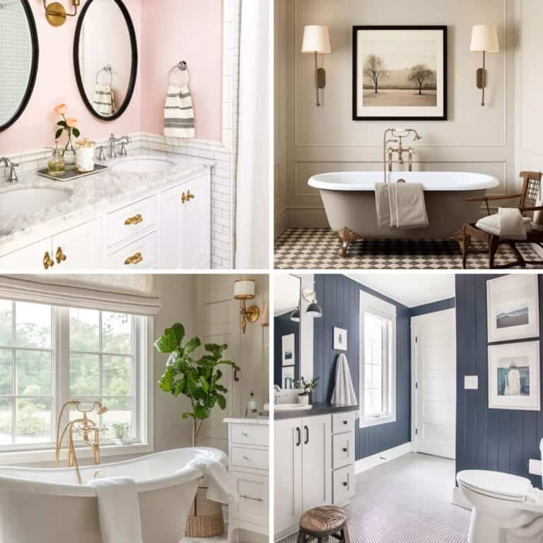The Best Paint Colors for Small Bathrooms